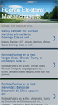 Mobile Screenshot of fuerzaelectoralmass.blogspot.com