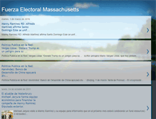 Tablet Screenshot of fuerzaelectoralmass.blogspot.com