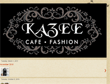 Tablet Screenshot of kazeeboutique.blogspot.com
