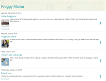 Tablet Screenshot of froggy-mama.blogspot.com