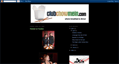 Desktop Screenshot of clubchowmein.blogspot.com