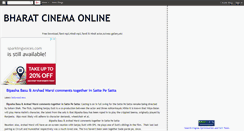 Desktop Screenshot of bharatcinemaonline.blogspot.com