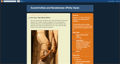 Desktop Screenshot of eccentricitiesandrandomness.blogspot.com