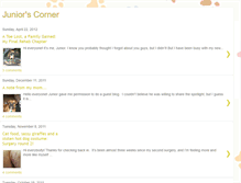Tablet Screenshot of bearjuniorscorner.blogspot.com