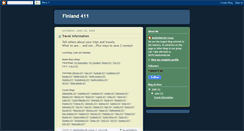 Desktop Screenshot of finland411.blogspot.com