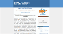 Desktop Screenshot of fortamaslipi.blogspot.com