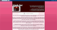 Desktop Screenshot of majelis-ilmi.blogspot.com