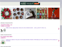 Tablet Screenshot of elmundodelreciclaje.blogspot.com