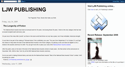Desktop Screenshot of ljwpublishing.blogspot.com