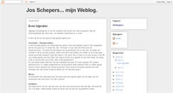 Desktop Screenshot of josschepers.blogspot.com