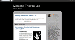 Desktop Screenshot of montanatheatrelab.blogspot.com