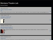 Tablet Screenshot of montanatheatrelab.blogspot.com