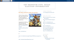 Desktop Screenshot of mcelectioninformation.blogspot.com