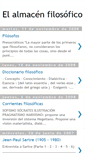 Mobile Screenshot of elalmacenfilosofico.blogspot.com