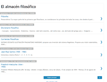 Tablet Screenshot of elalmacenfilosofico.blogspot.com
