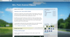 Desktop Screenshot of poek2science.blogspot.com