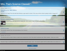 Tablet Screenshot of poek2science.blogspot.com