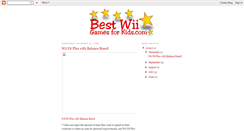 Desktop Screenshot of bestwiigamesforkids.blogspot.com