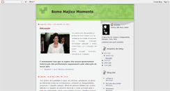 Desktop Screenshot of majixxmoments.blogspot.com