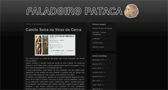 Desktop Screenshot of faladoiropataca.blogspot.com