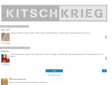 Tablet Screenshot of kitschkrieg.blogspot.com