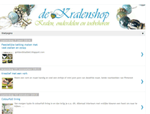 Tablet Screenshot of dekralenshop.blogspot.com