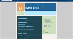 Desktop Screenshot of buenastareas.blogspot.com