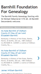 Mobile Screenshot of barnhillgenealogyfoundation.blogspot.com