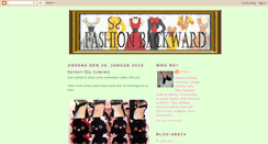 Desktop Screenshot of fashion-backward.blogspot.com