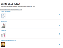 Tablet Screenshot of direitouesb20101.blogspot.com