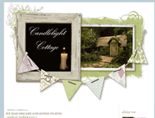 Tablet Screenshot of candlelightcottage.blogspot.com