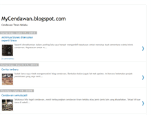 Tablet Screenshot of mycendawan.blogspot.com
