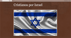 Desktop Screenshot of cristianosporisrael.blogspot.com
