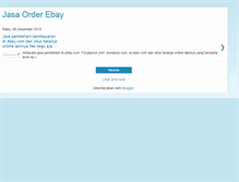 Tablet Screenshot of jasaorderebay.blogspot.com