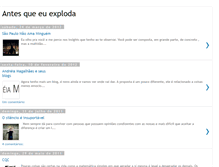 Tablet Screenshot of antesqueeuexploda.blogspot.com