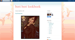 Desktop Screenshot of boriborilookbook.blogspot.com