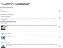 Tablet Screenshot of marhayati.blogspot.com