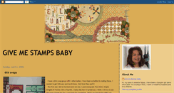 Desktop Screenshot of givemestampsbaby.blogspot.com