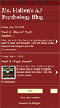 Mobile Screenshot of halfenappsych.blogspot.com