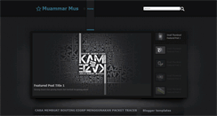 Desktop Screenshot of muammarmus.blogspot.com