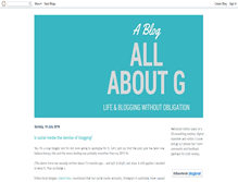 Tablet Screenshot of allaboutg.blogspot.com