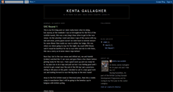 Desktop Screenshot of kenta-gallagher.blogspot.com
