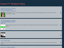 Tablet Screenshot of dreamtvstudiosproductions.blogspot.com