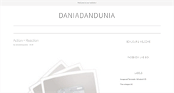 Desktop Screenshot of daniadandunia.blogspot.com