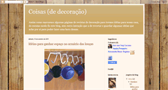 Desktop Screenshot of coisasdedecoracao.blogspot.com