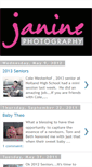 Mobile Screenshot of janinephotography.blogspot.com