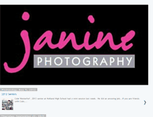 Tablet Screenshot of janinephotography.blogspot.com