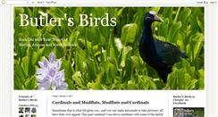 Desktop Screenshot of butlersbirdsandthings.blogspot.com