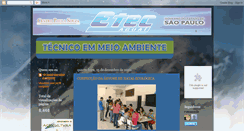 Desktop Screenshot of etecmeioambiente-aguai.blogspot.com
