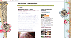 Desktop Screenshot of cardarianshappyplace.blogspot.com